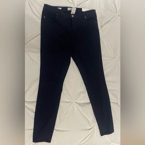 Loft high rise jegging navy size 10 NWT